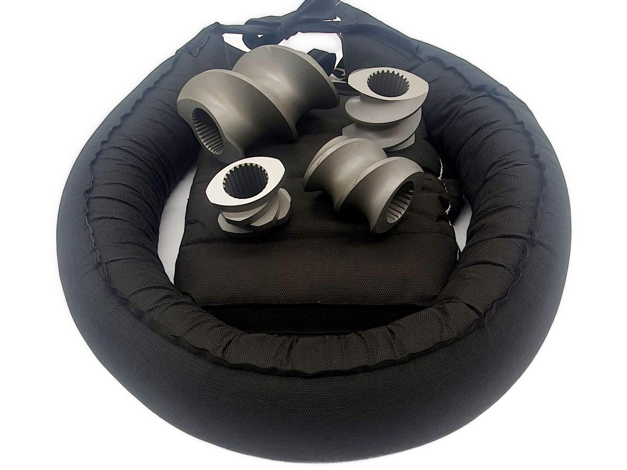 Ölbindeschlange - Robuste Ölsperre 1000x75 mm für Bekämpfung von Ölverschmutzungen Nachhaltig