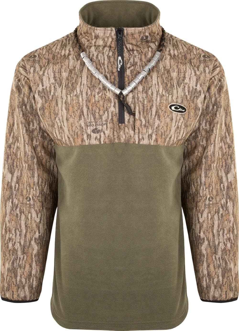 Drake Waterfowl Men's MST Quarter 1/4 Zip Refuge Eqwader Waterproof Windproof Breathable Resistant Outdoor Hunting Jacket - Image 4