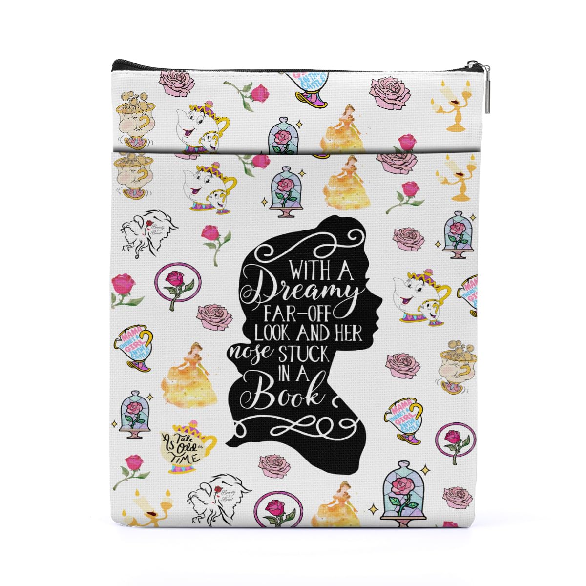 Cartoon Merchandise Book Sleeve Book Cover Book Lovers Gifts Book Club Gifts Bookish Gifts Book Protector Book Gift for Readers Librarian Mothers Day