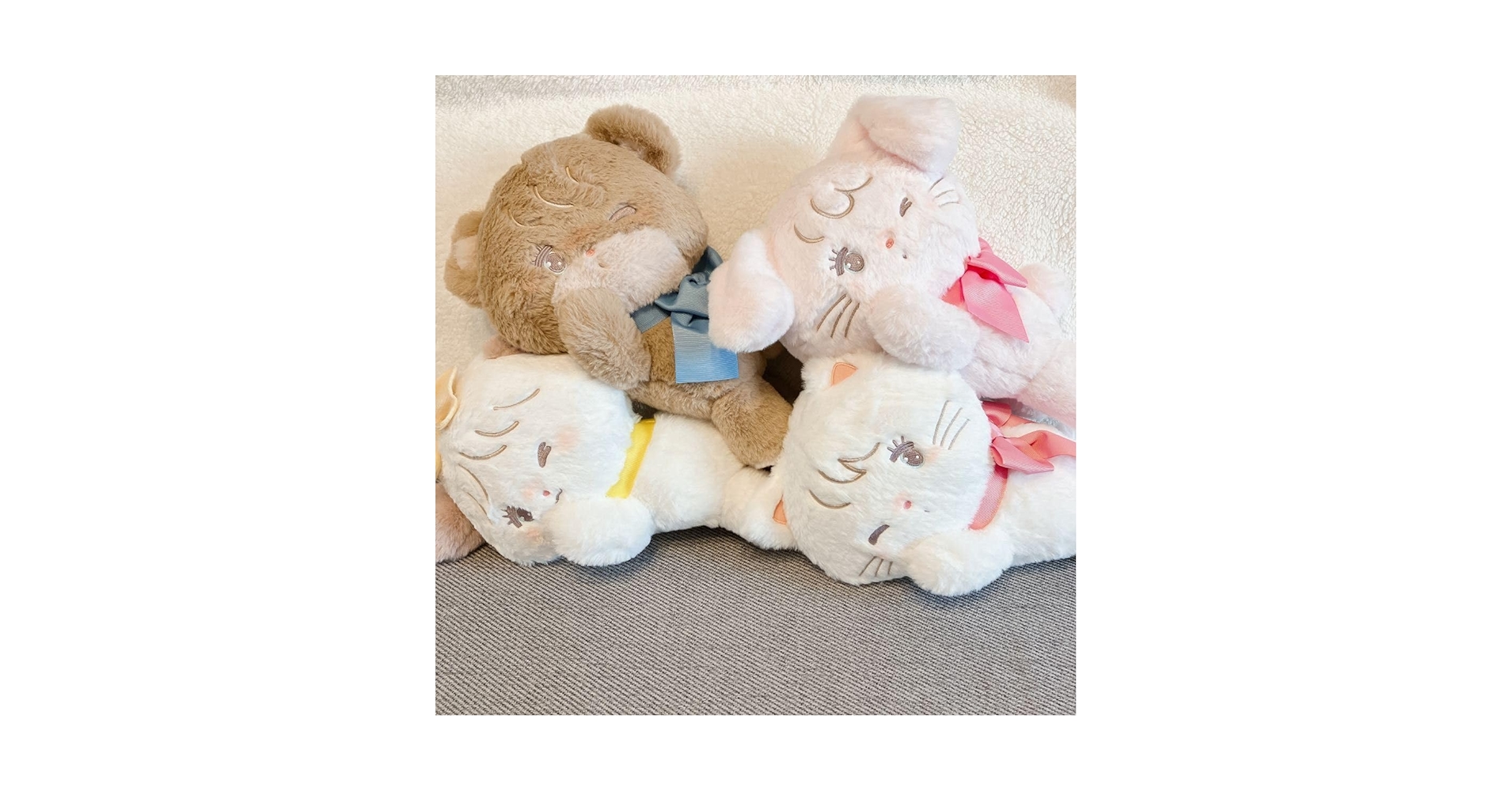 mikko characters おねんねBIGぬいぐるみ 4種セット Amazon.co.jp: mikko characters おねんねBIG ぬいぐるみ 4点