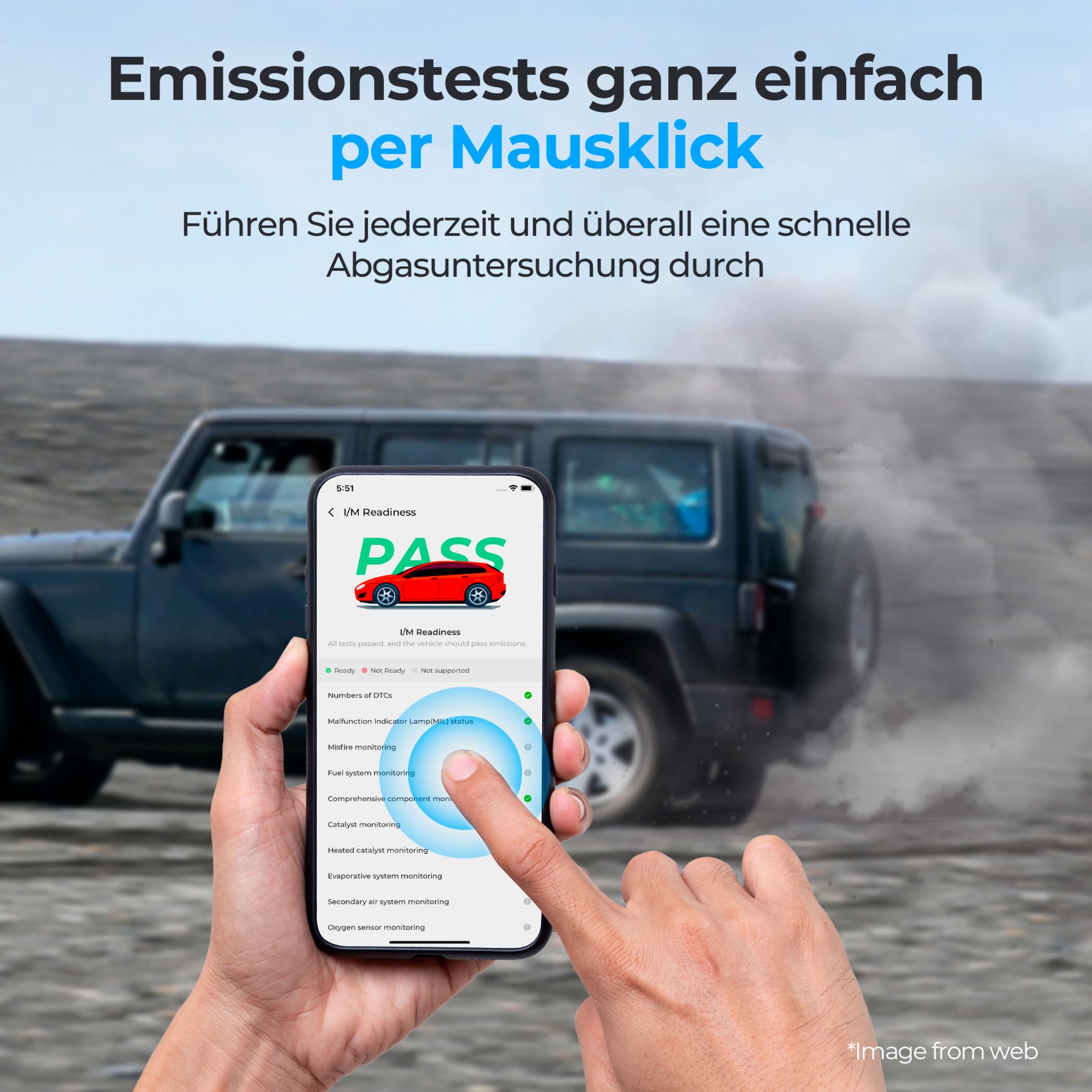 TOPDON Topscan OBD2 Diagnosegerät, Bluetooth OBDII Diagnosewerkzeug für All System, KI-Assistent, Bidirektionale Kontrolle/Aktive Test, für iPhone & Android All Systeme 1 Jahr Gratis