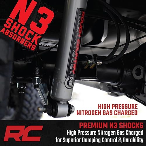 Miniatura 2 de Rough Country Amortiguadores traseros N3 de 0-2.5" para Jeep Grand Cherokee 11-22 - 23299_A