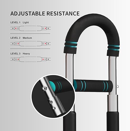 Miniatura 3 de PROIRON Entrenador de brazo Twister, equipo de entrenamiento de pecho ajustable, entrenador de brazos para hombres, entrenamiento de pecho para