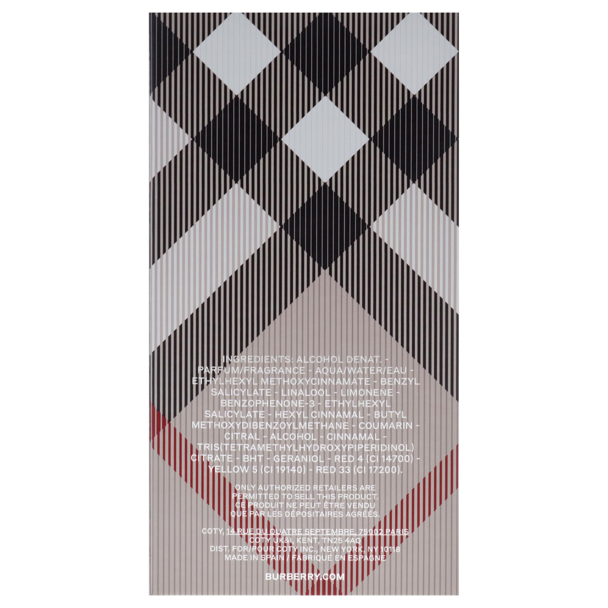 Burberry Brit femme/woman, Eau de Parfum, 1er Pack (1 x 100 ml)