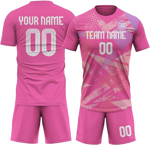 Custom Soccer Jersey Men Women Youth Boys Kids, Athletic Shirts with Name Number Logo Goalie Jersey Camisetas de Futbol Set