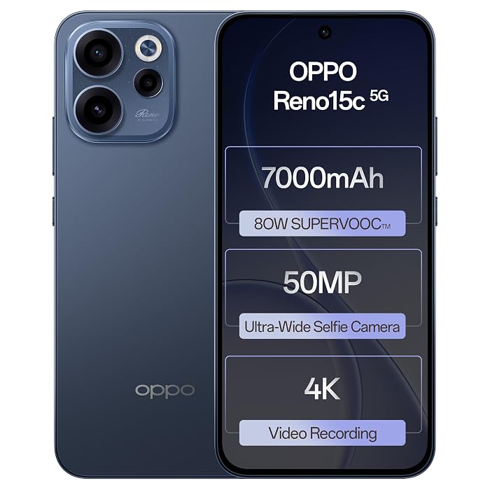 Oppo Reno15c 5G 256 GB 8 GB RAM Android 15