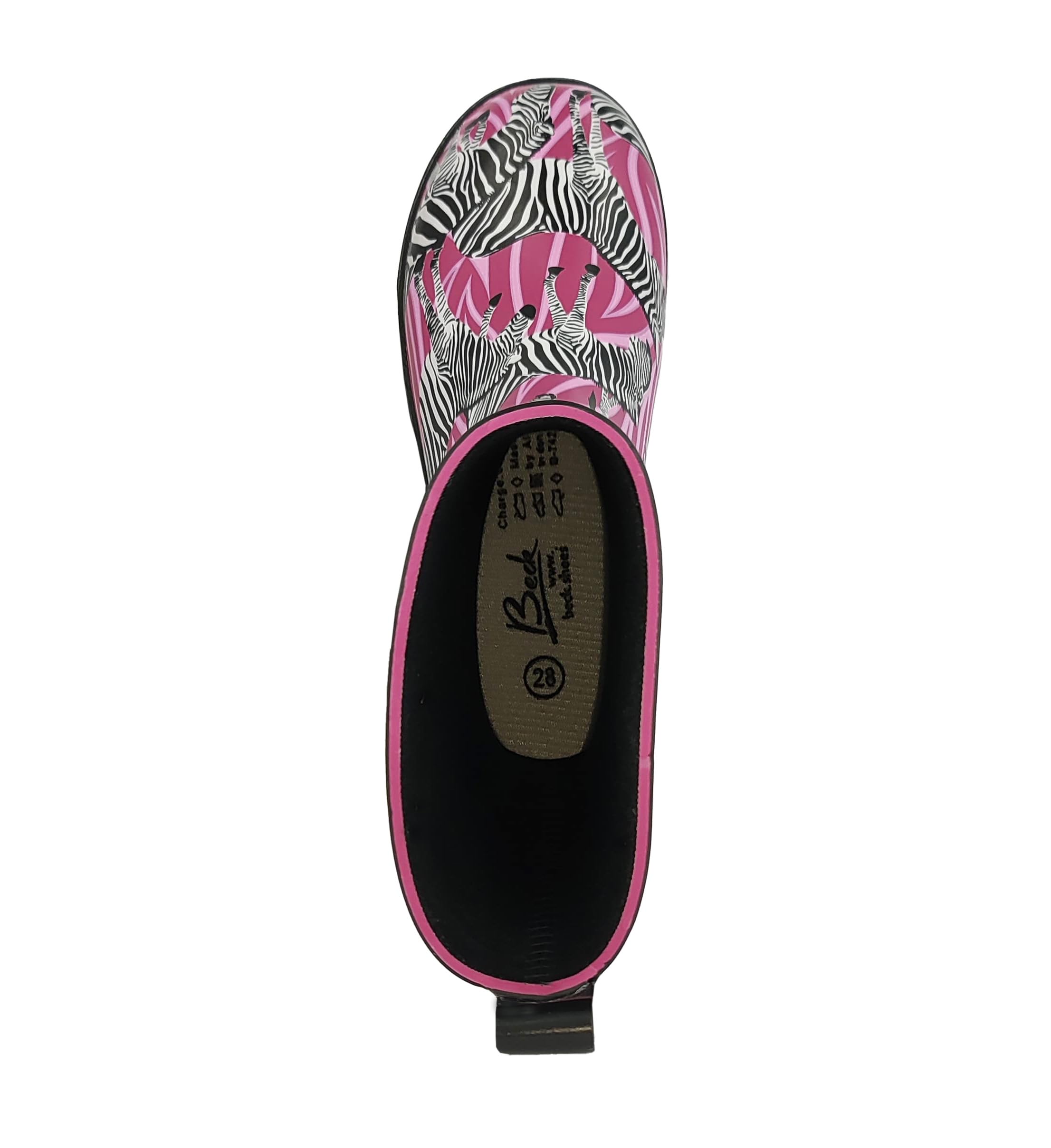 Beck Zebra Stivali in gommaBambine e ragazze