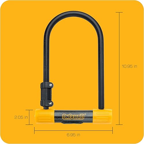 Miniatura 2 de ONGUARD Bulldog STD U-Lock, NegroAmarillo