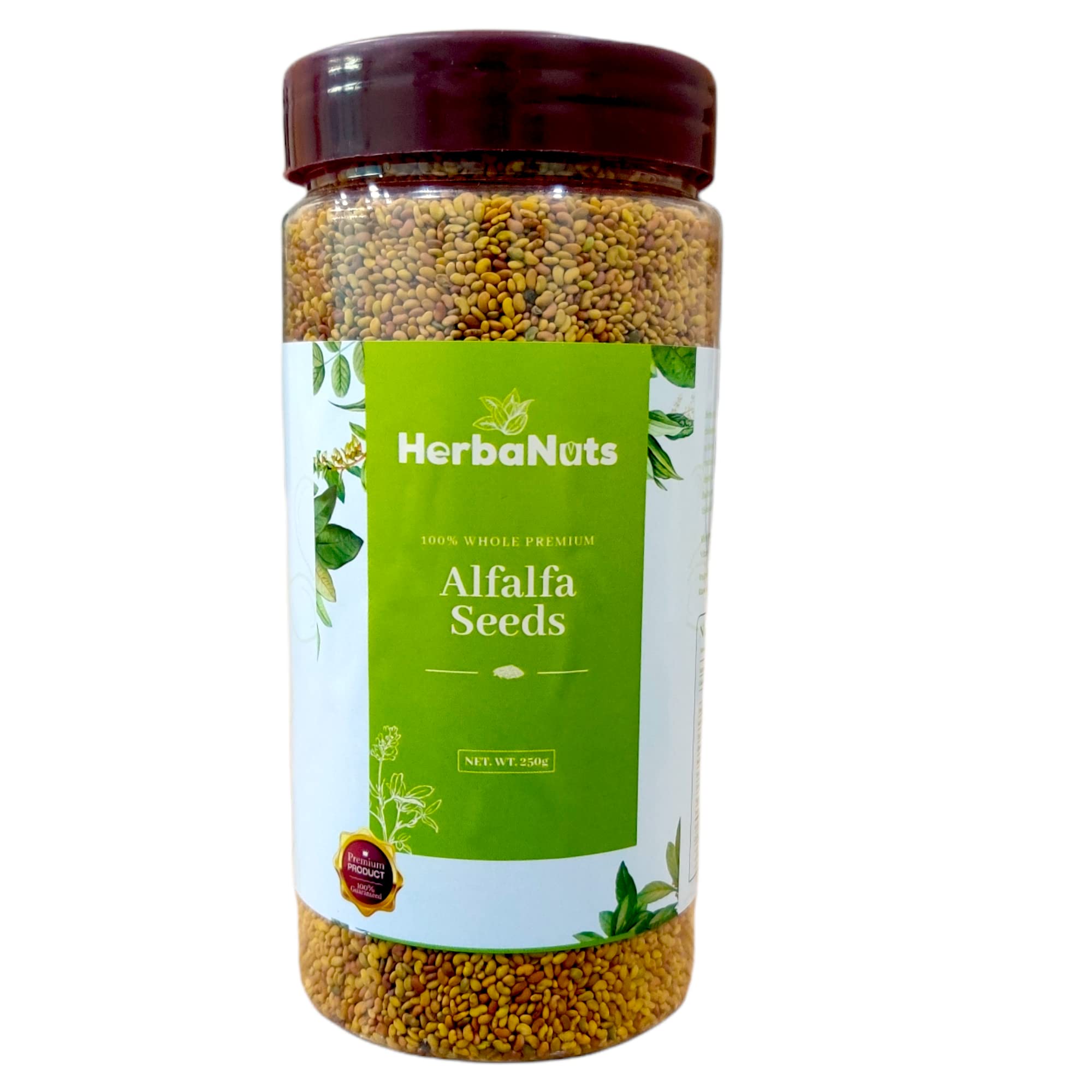 Herbanuts Alfalfa Seeds 1Kg, Alfalfa Seeds For Sprouting, Alfalfa Seeds, Alfalfa Seeds Eatable (B09VCQ287G) Amazon Price History, Amazon Price Tracker