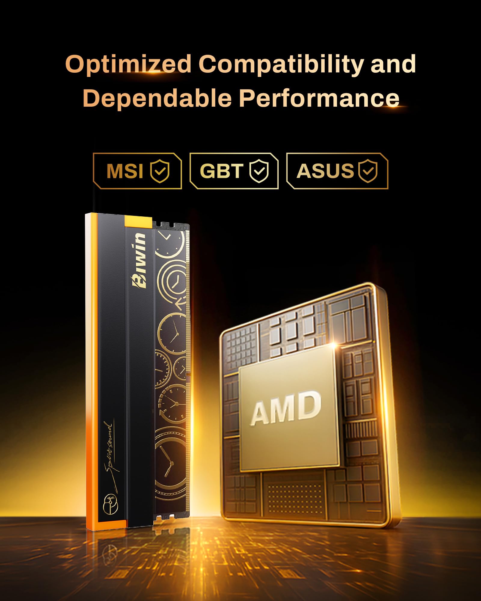 BIWIN Black Opal DW100 DDR5 RGB RAM 192GB (48GB*4) 6000MHz CL28