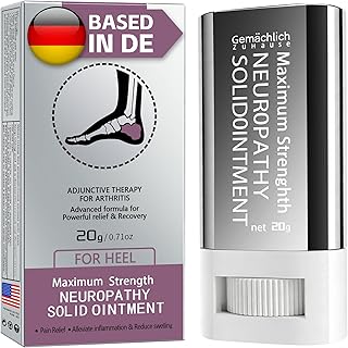 NDC Listed Heel Pain Relief Arnica Gel Stick GMP Grade OTC Salve with Camphor and Hypericum Perforatum Oil for Foot Neurop...
