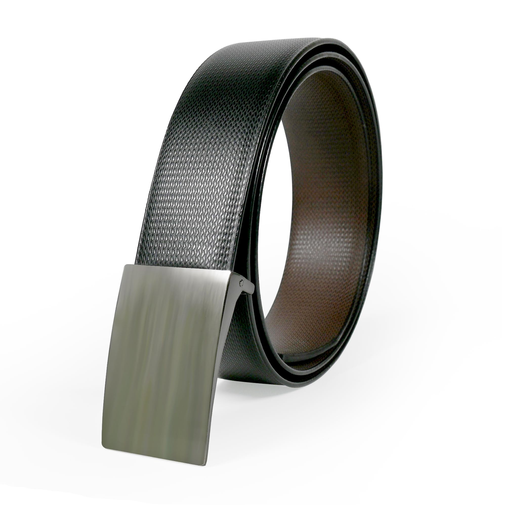 usl Reversible Pu-Leather Formal Belt For Men (Color-Black/Brown)-picture-34