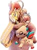 BEXOA Cute keychain Kawaii Anime Keychains Accessories, Unicorn Handbag Charms Car Cartoon Key Chain for Kids Boy Girl Women