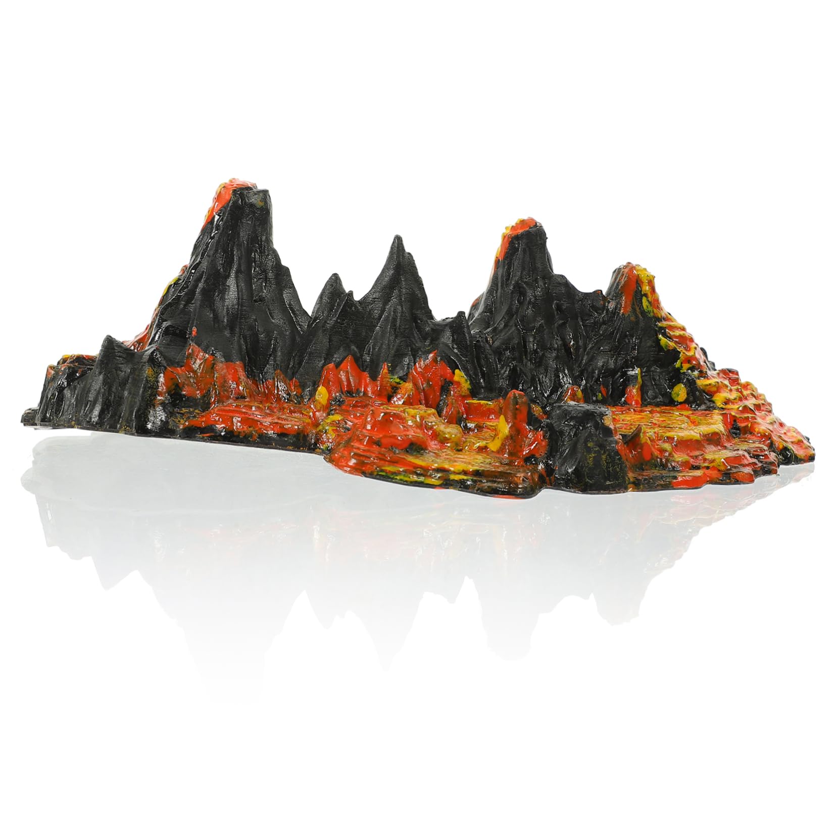 PHENOFICE 2pcs Simulated Volcano Model Volcanoes Toy Volcano Cake Topper Volcano Kit Sand Volcano Kits Volcano Science Kit Fake Volcano Figurine Artificial Erupting Volcano Soft Rubber