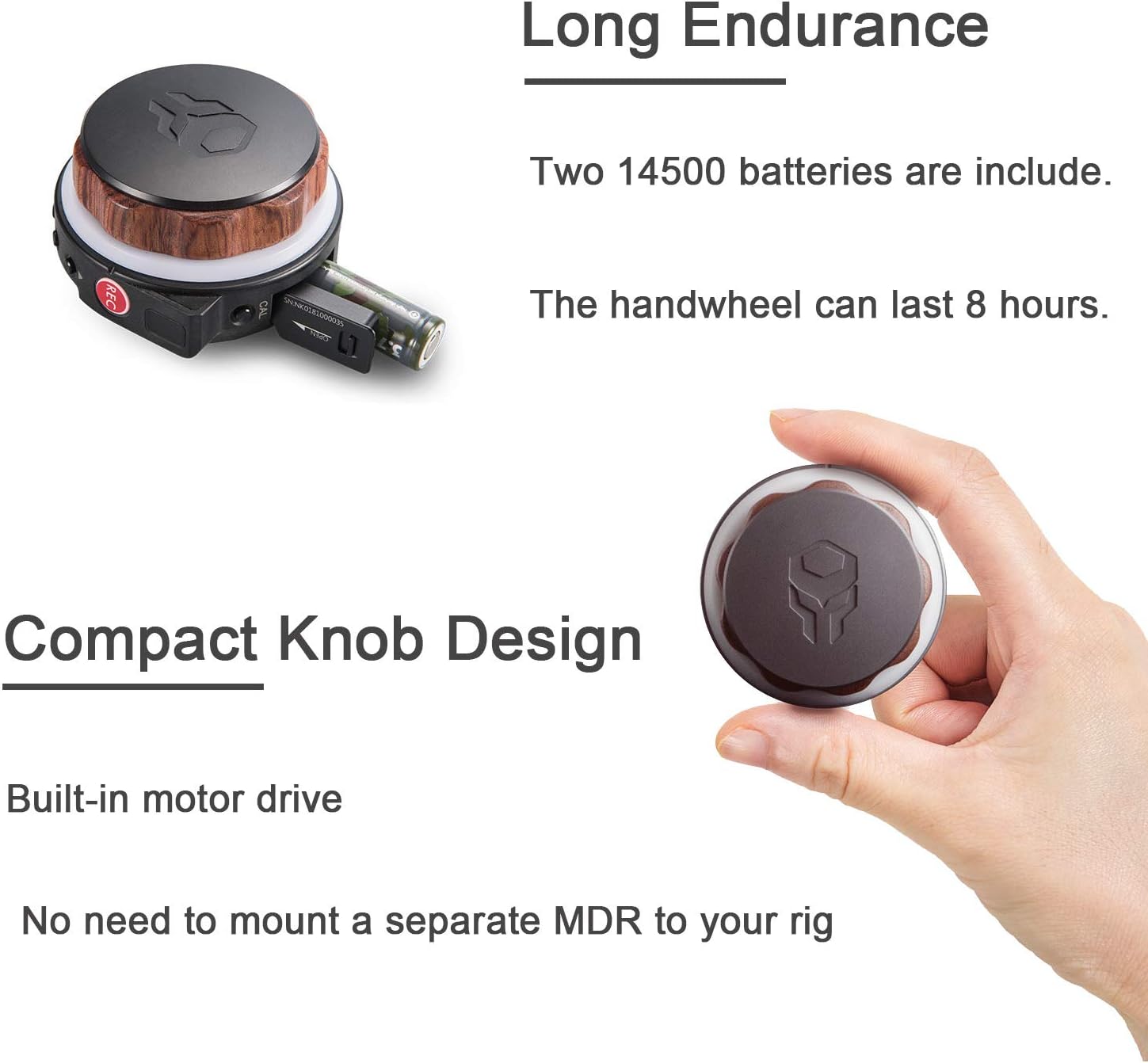 Tiltamax Nucleus-Nano: سیستم کنترل لنزهای بی سیم ، هیچ کدام