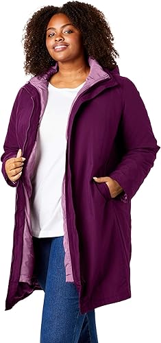 Miniatura 6 de Woman Within Chaqueta Taslon con capucha 3 en 1 de talla grande