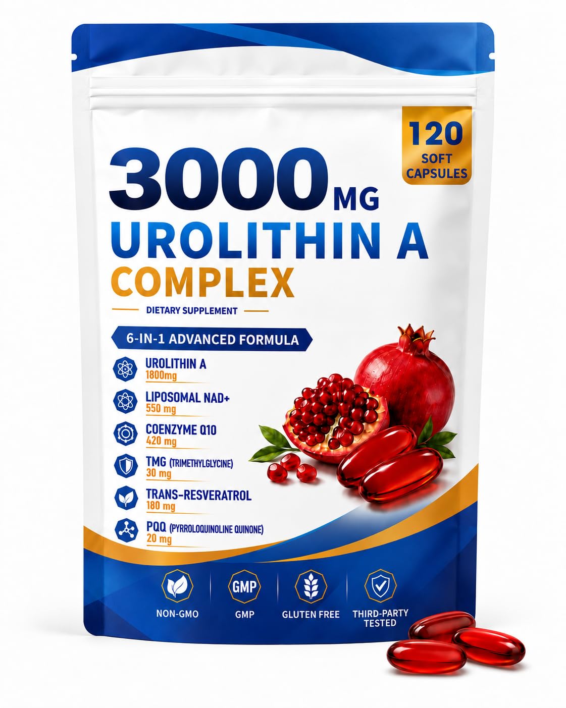 Urolithin A Supplement for Adults (1800MG per Serving)