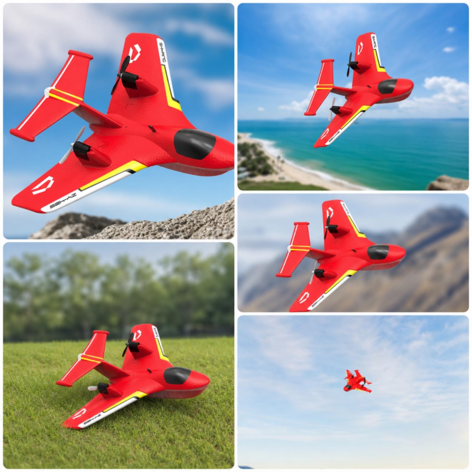 Aeromodello con Propulsore, Color to 2
