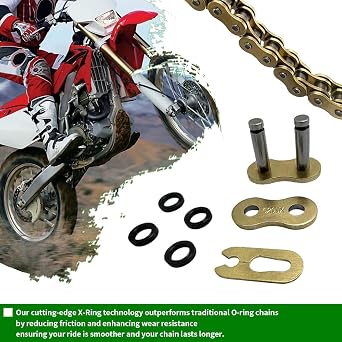 Gold 520 X-Ring Chain 72 Links - UniversalEnhanced Durability & Performance