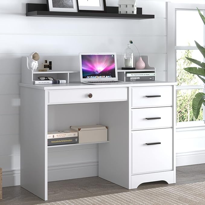 Best desk for small spaces with drawers under $200