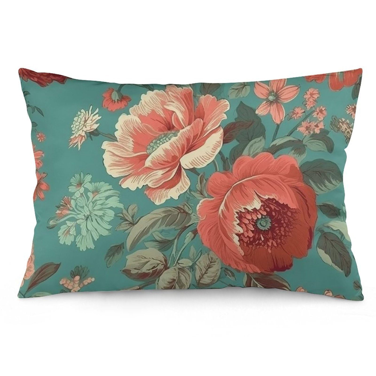 NTVOWPZO 2 Pack Decoration Throw Pillow Covers 12 "x20 Pillowcases Covers Pastoral Scenery Pattern Pillowcases Modern Farmhouse Home Decor Sofa Cushions Covers for Couch Bed Living Room