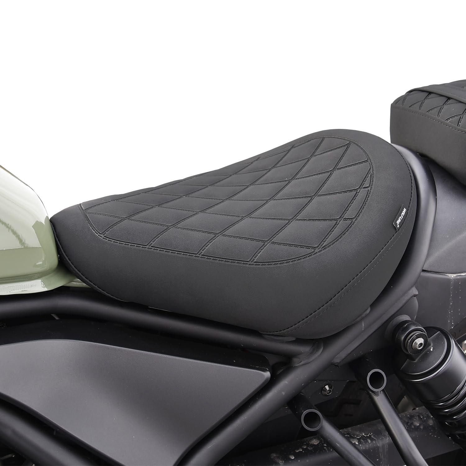 Asiento cómodo para conductor delantero de motocicleta para Rebel CMX 500 300 2017 2018 2019 2020 2021 2022 2023 2024 2025 2026, cojín de sillín individual para piloto, almohadilla para pasajero