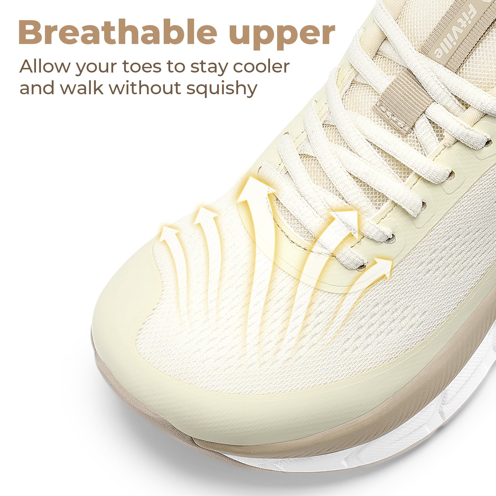 FitVille Weit Laufschuhe Damen Sportschuhe Atmungsaktiv Sneaker Leichte Joggingschuhe Turnschuhe Bequeme Walking Schuhe Gr.35.5-42.5
