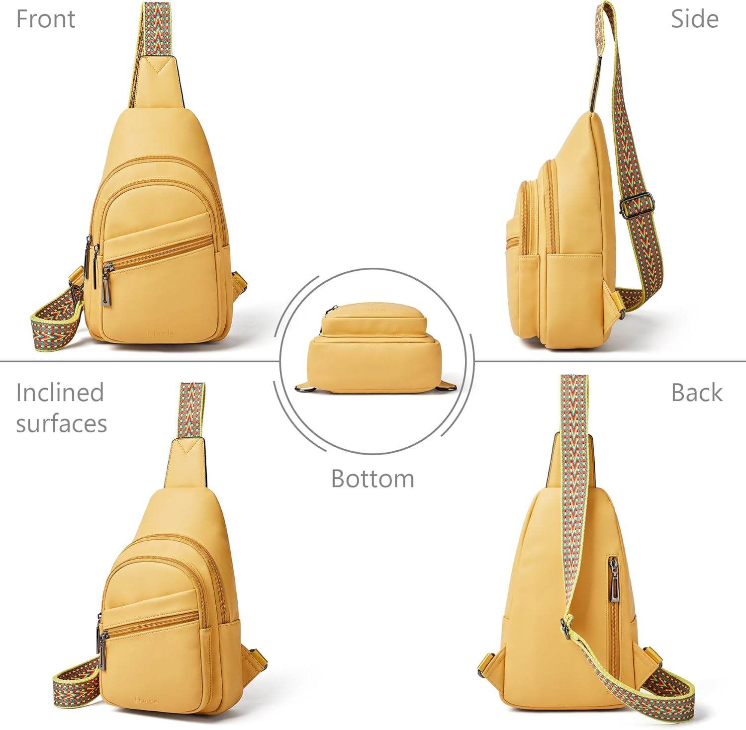 Sling Bag Crossbody Bags for Women Small Cross Body Bag Fanny Packs Chest Sling Purse for Daily Travel Leisure Sport - Image 8