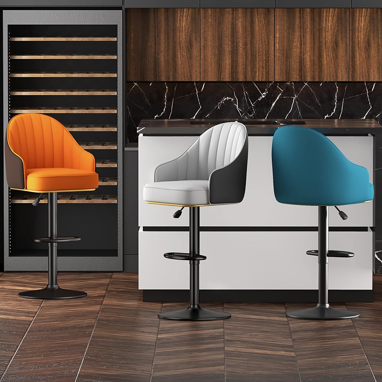 Amazon｜バーカウンターチェア 椅子 バーチェア バースツール 居酒屋 2