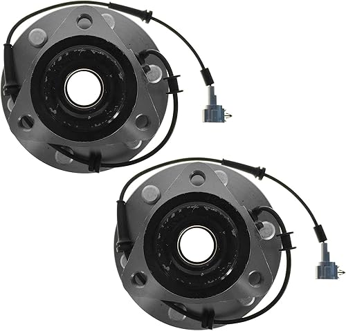 Vista 1308 de TRQ Juego de 2 rodamientos y bujes de rueda trasera izquierda y derecha compatible con Ford Expedition 2007-2010 Lincoln Navigator 2007-2010