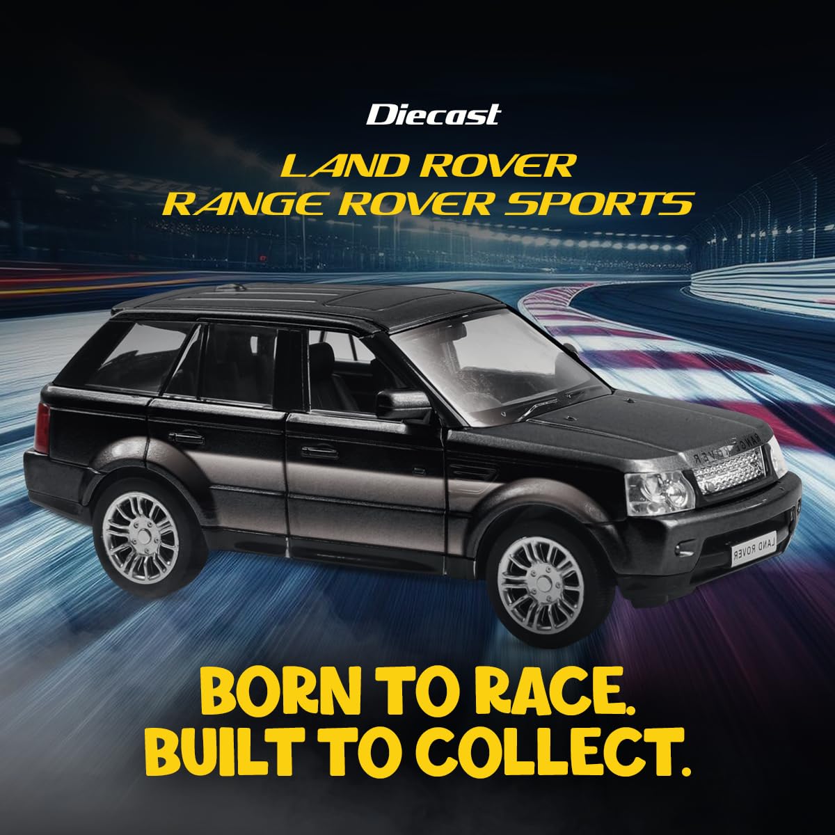 Rmz City 5 Inch Die Cast Land Rover Range Rover Sports Toy Car 1