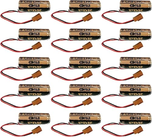 Batería de litio de repuesto CR8-LHC de 3 V y 2600 mAh para Fuji fdk cr8-lhc PLC controlador de batería de respaldo