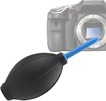 Camkix Kit de nettoyage des objectifs de la caméra - Air Souris, 2in1 Stylo à lentilles, brosse de nettoyage, bouteille de pulvérisation avec/solution, papier à lentilles (50 Feuilles), Cloches en microfibre- pour lentilles