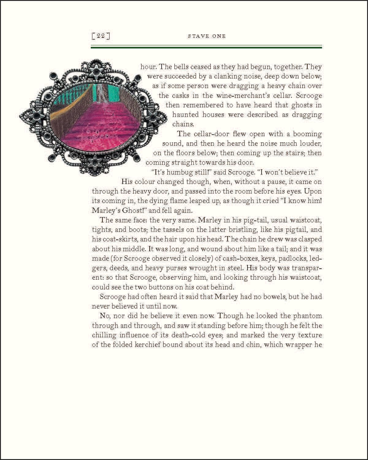 A Christmas Carol: Being a Ghost Story of Christmas (Deluxe Illustrated Leatherbound Edition) - Image 7