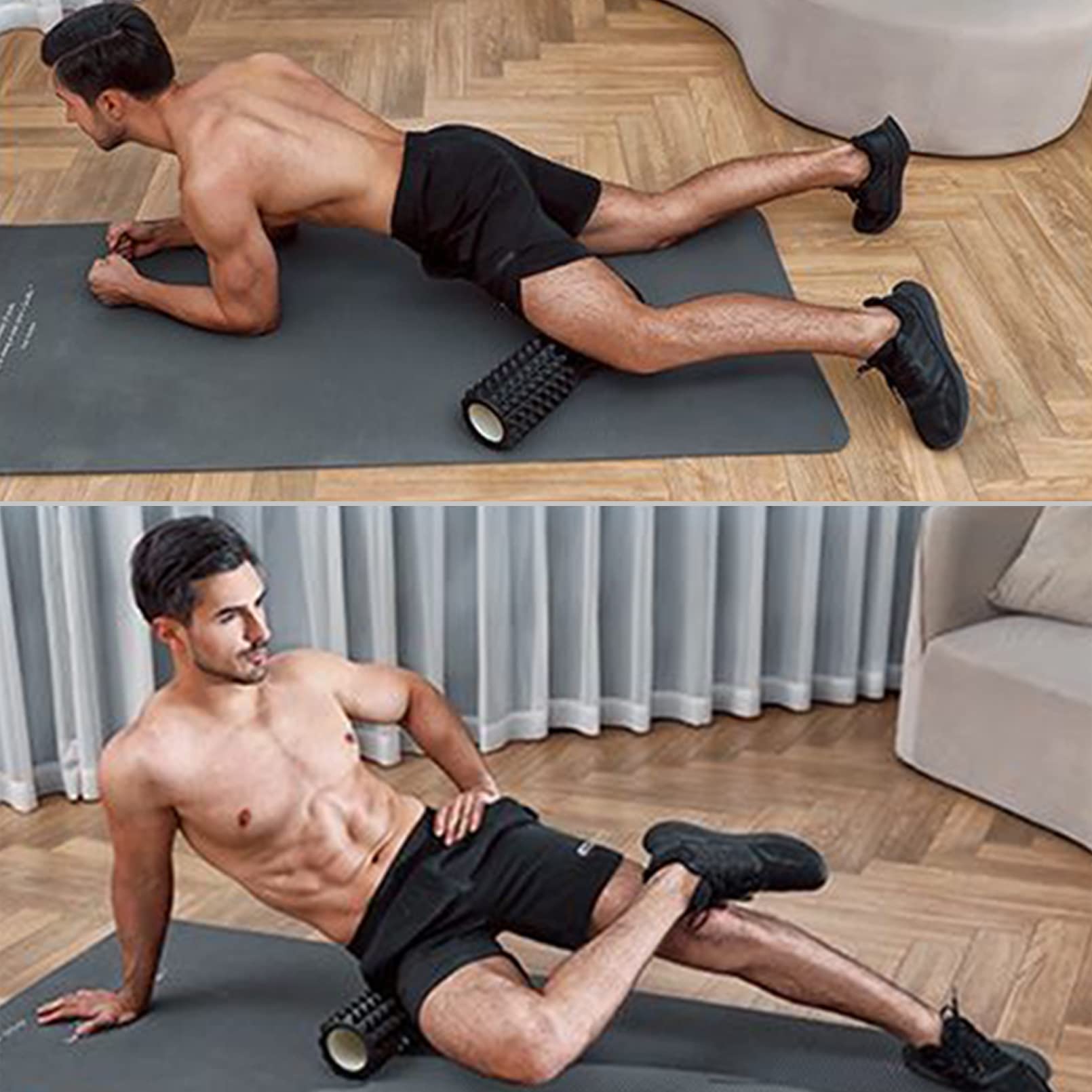 Qiccijoo Foam Roller Massage Roller for Deep Tissue Massage,Back