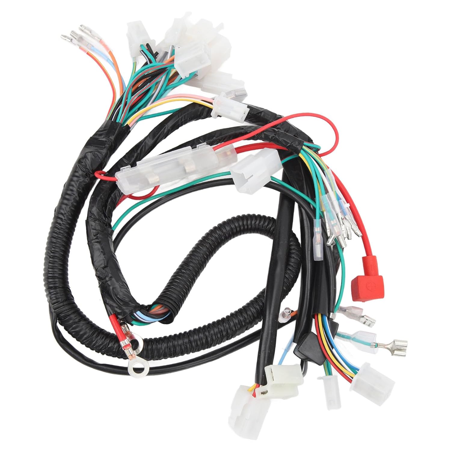 Motor Starter Wire Harness Kit Compatible with CT70 1969-1982 & 1991-1994 Engine Wiring Replacement for Electric Start Systems