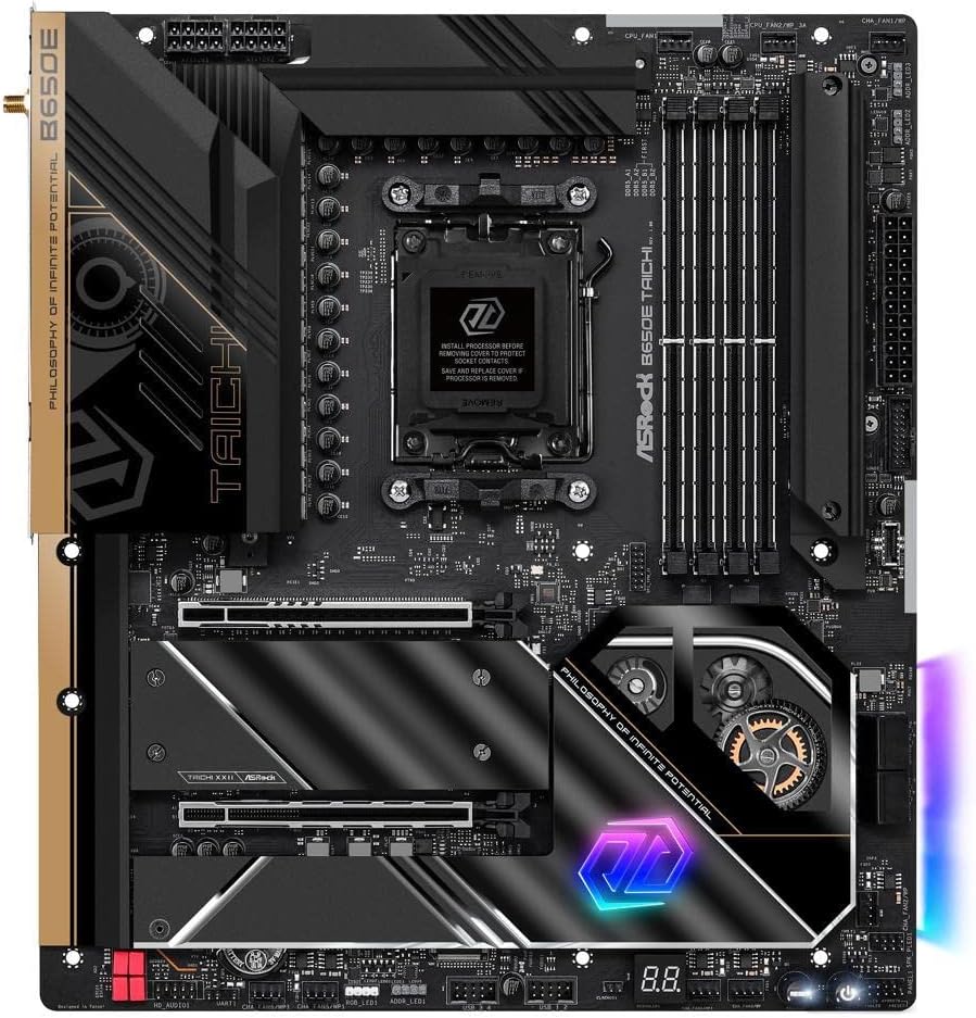 Asrock B650E Taichi AM5 DDR5 Review: Testado por 7 dias para gamers