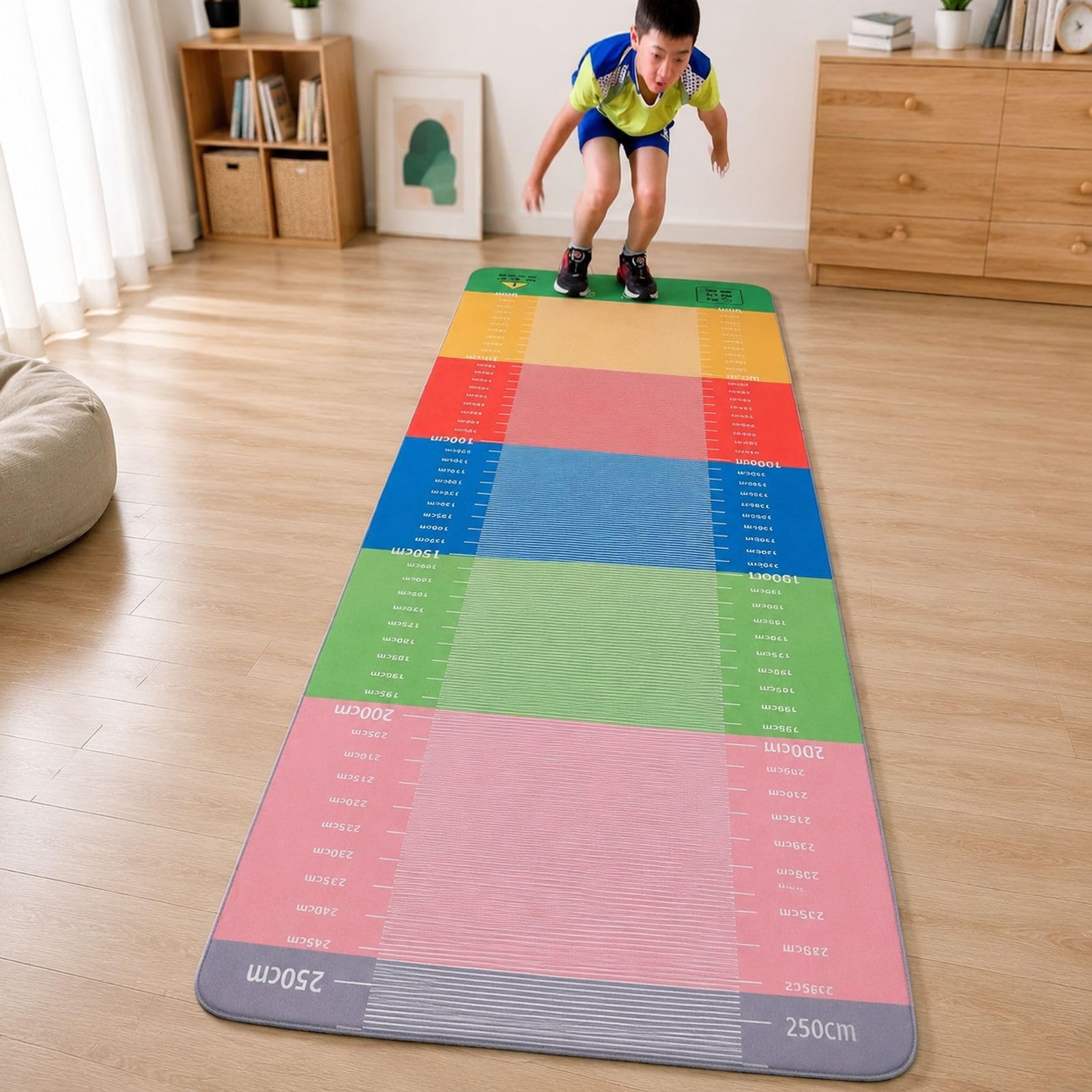 Esterilla De Salto De Longitud, Alfombra De Prueba, Tapete De Entrenamiento