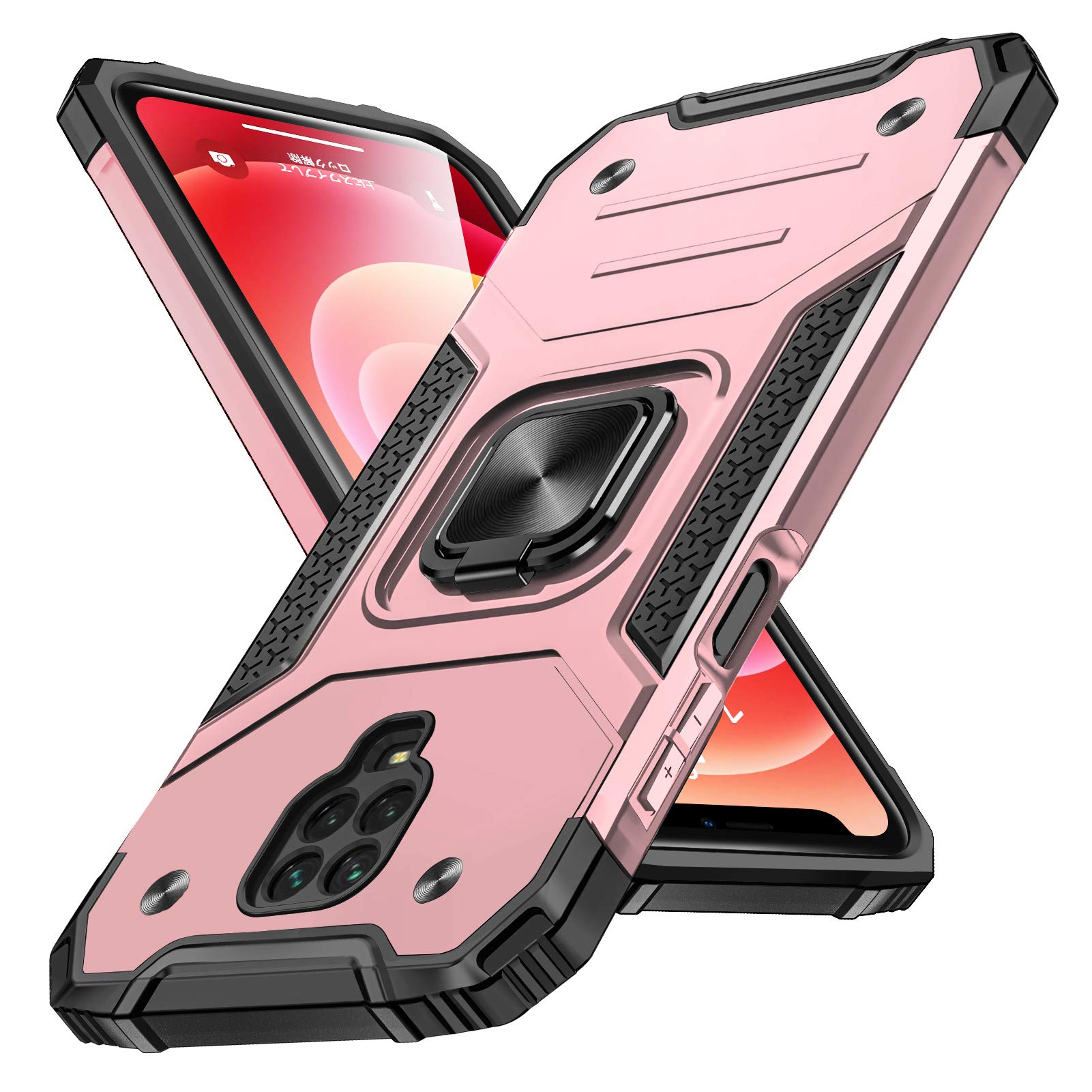 Amazon.co.jp: WACJOSD 対応 Redmi Note 9S 用の ケース リング 耐衝撃