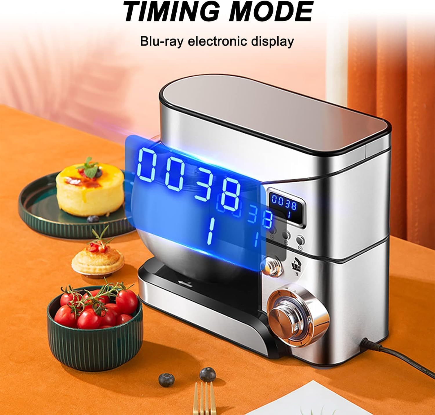 1000W Stand Mixer - 6-Speed Tilt-Head Electric Kitchen Mixer with Dough Hook, Whisk, and Stirrer for Baking, Cooking, and Food Preparation - Powerful and Versatile Kitchen Appliance