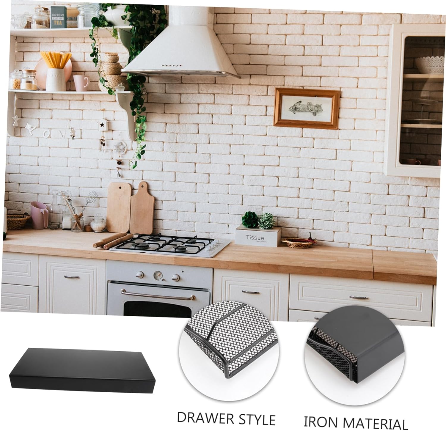 Coffee Capsule Storage Rack Drawer Organizer Holds 40 Coffee Capsules Sturdy Plastic Design for Kitchen Counter