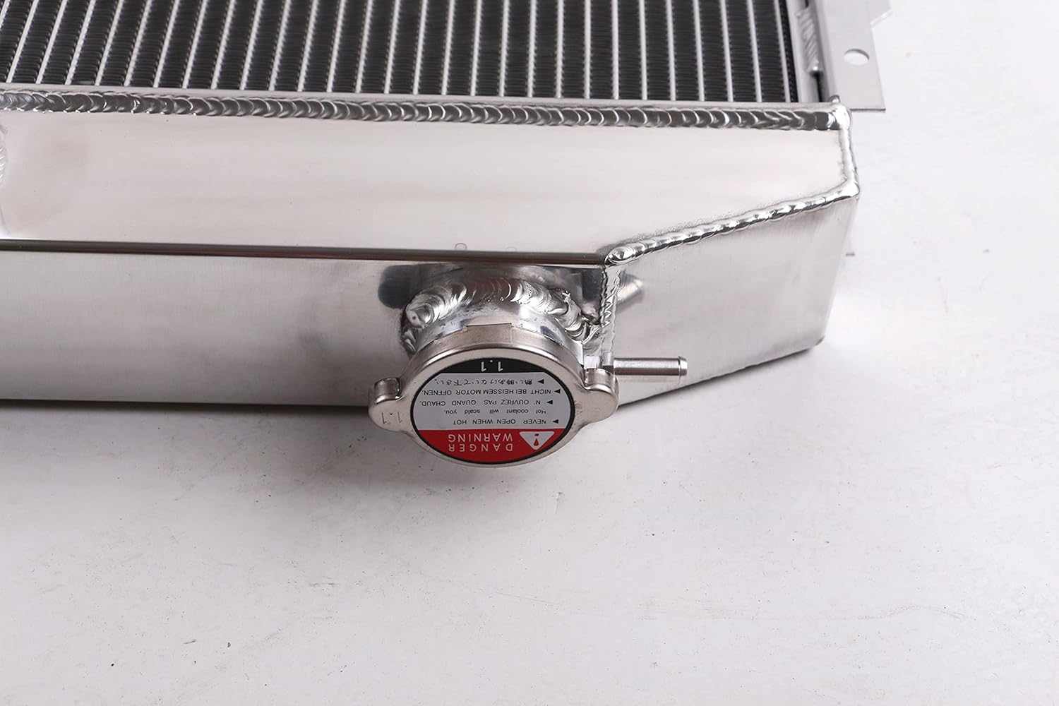 4 Rows Aluminum Radiator For 1953-1956 54 Ford F100 F250 F350 Pickup Truck Models.