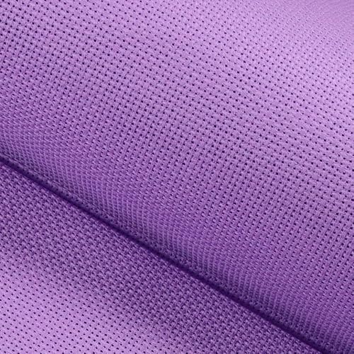 KCS 19x28 Lavender 18CT Aida Cloth
