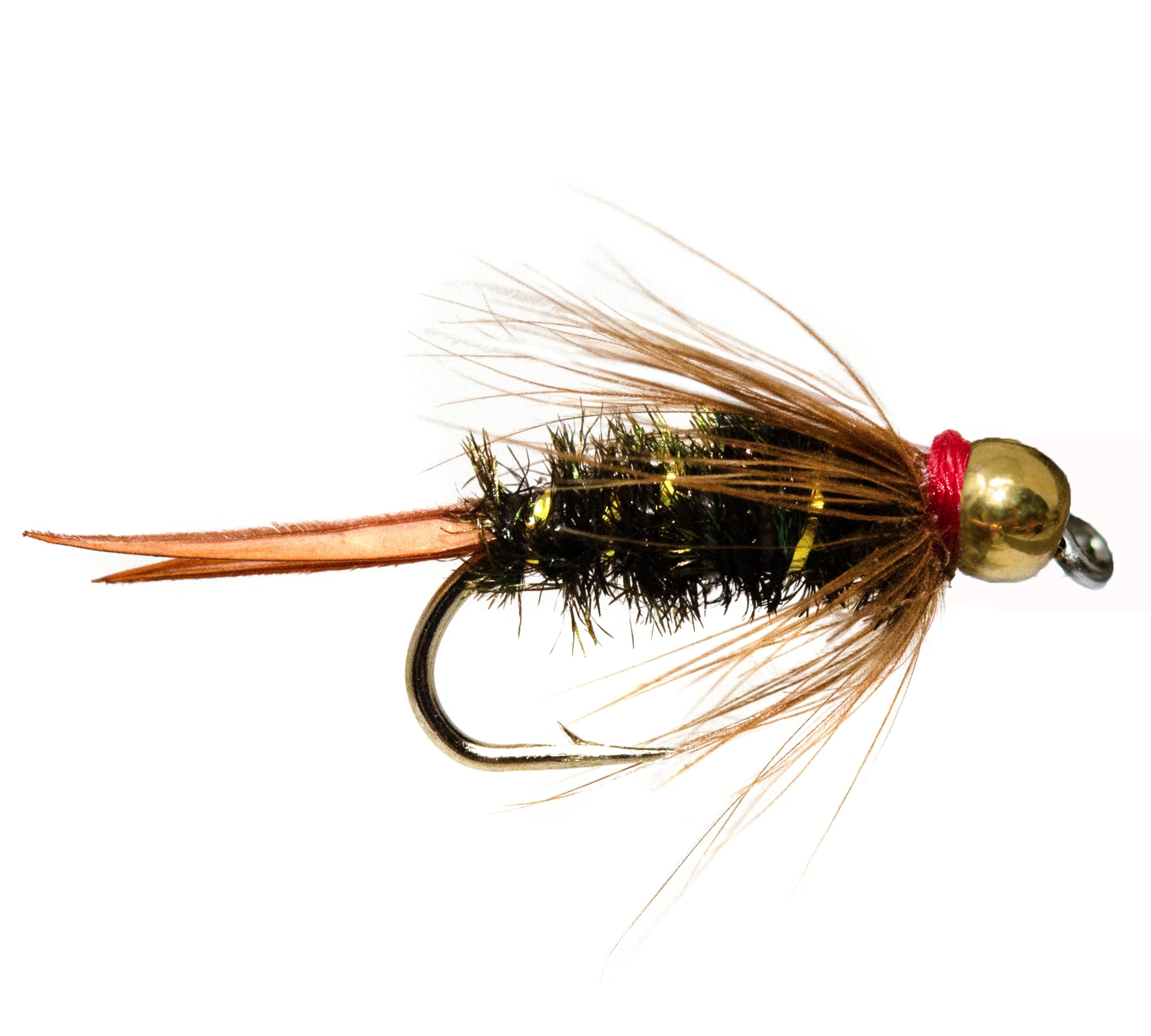Outdoor Planet Top Producing Fly Fishing Flies Assortment | Dry, Wet, Nymphs, Streamers, Wooly Buggers, Hopper, Caddis | Trout, Steelhead, Bass Fishing Lure Set