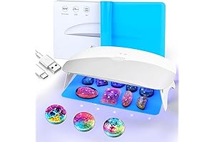 BABORUI Ultraviolet Light UV LED Curing Lamp 23 Double Light Source Lamp