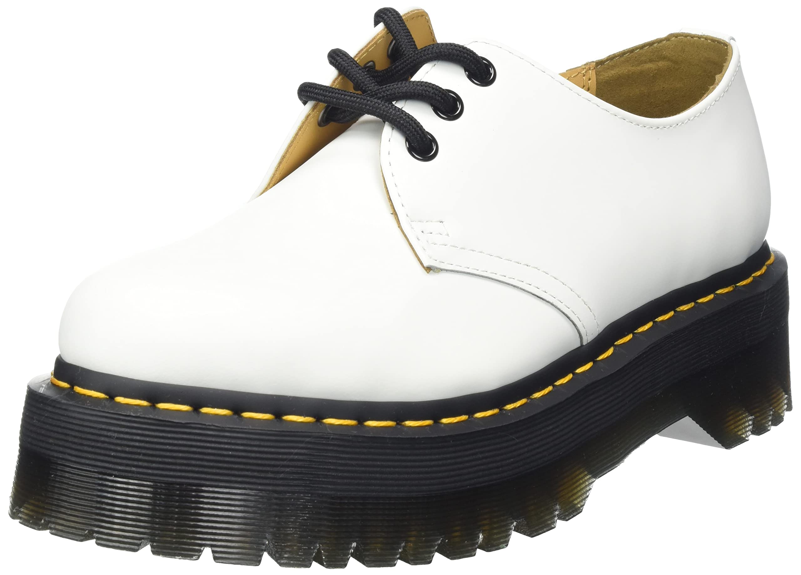 Amazon | Dr. Martens 1461 Quad White UK 5 (US Women's 7) Medium