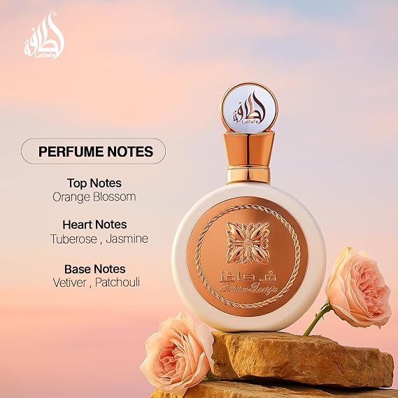 Lattafa Fakhar - Floral, Fruity Fresh, Sweet - Eau de Parfum Long-Lasting Fragrance for Women, 3.40 Ounce / 100 ml