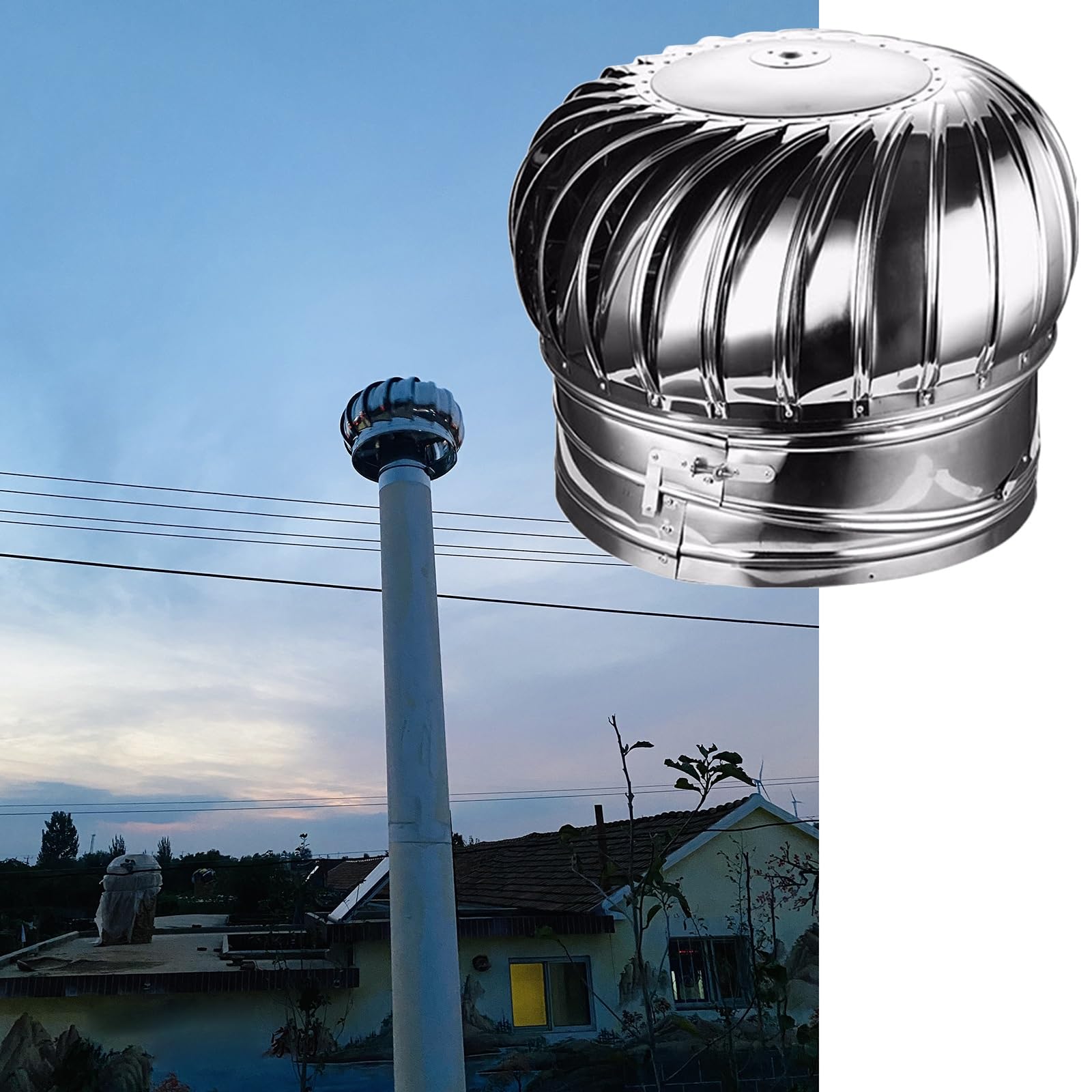Roof Vents For Windmills Roof Wind,Stainless Steel Turbine