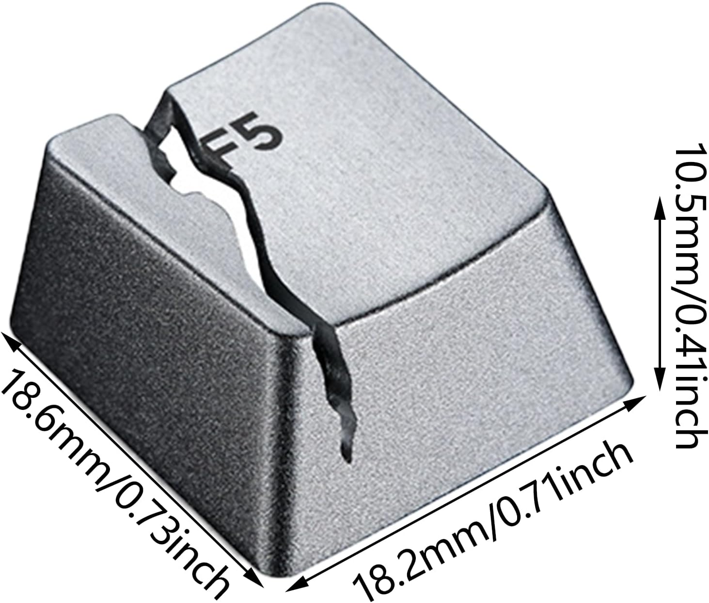 Aluminumn Customization Keycap Metal Numerical Control Engraving for Mechanical Keyboards Metal Carved Aluminum