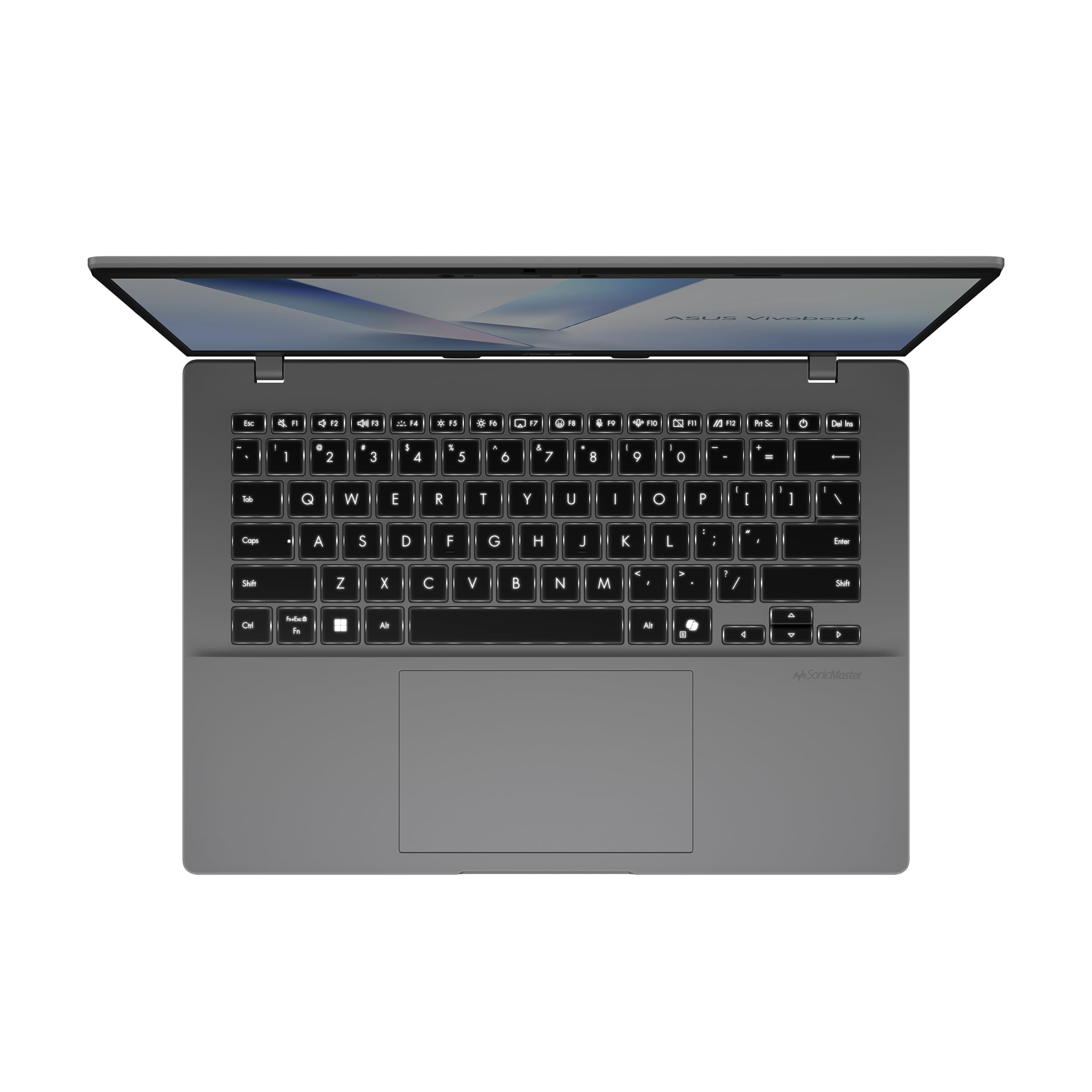 ASUS Vivobook 14 X1407QA 14 Pouces WUXGA (Snapdragon X X1, 16Go LPDDR5X, 512Go SSD, Qualcomm Adreno GPU, Windows 11 Home) - Clavier AZERTY - sans Chargeur